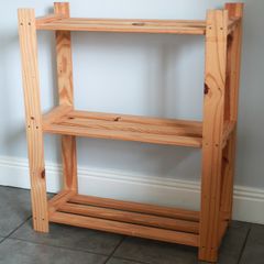 Storage shelf | Bookshelf | Shelving unit | Freestanding display unit | 3-Tier storage rack