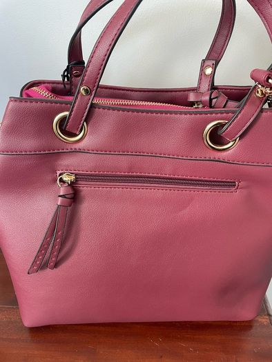 Dice large handbag with shoulder strap