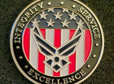 United States, United States Airforce , commerative coin.