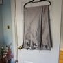 Silver Grey Satin Curtains (lined) Image 5