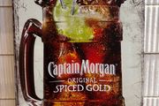 Captain Morgan Tin Metal Sign