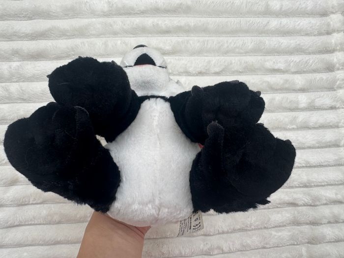 Protected Pals approx. 12 Panda Bear  Plush Moose Used Damaged nose Please see pictures