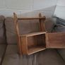 Victorian pine wall-mounted cupboard Image 3