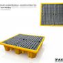 280L/62 Polyethylene Spill Pallet for Industrial Storage Image 5