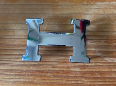 H Silver Buckle