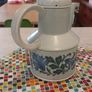 Fabulous Vintage Midwinter Stonehenge Coffee Pot and Milk Jug in the Caprice Pattern (Spanish Garden) Designed by Jessie Tate, Excellent Condition Image 7