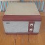Rare 1957 Vintage Pilot Encore RC126, portable suitcase, record player. Excellent Vintage Condition. BSR 4 speed Turntable. Plays 33/3 and 45 RPM, 16's and 78's Image 2