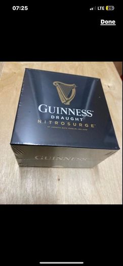 Guinness Draught Nitrosurge Device
