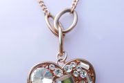August Woods Jewellery Gold Plated Unique Pendant and Chain