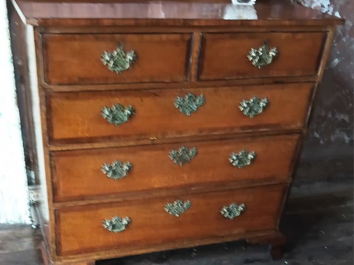 Antique Art & Crafts Chest of Drawers