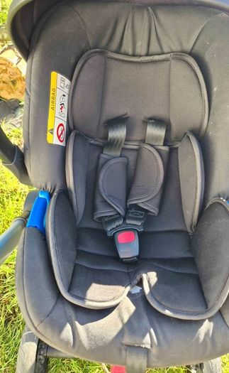 Sea Green Panorama XTI buggy & car seat