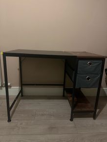 Office desk and chair