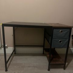 Office desk and chair