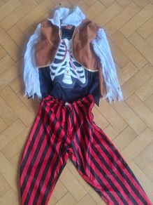 Pirate Halloween Costume 6-7