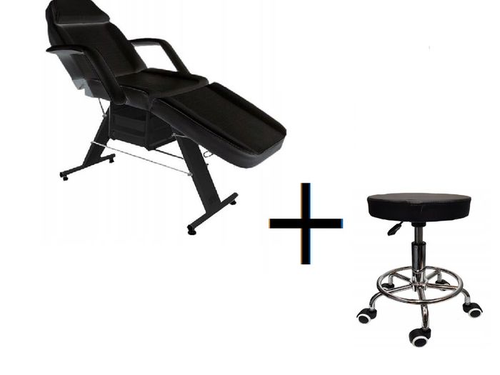 NEw beauty bed set Lamp. stool, helper
