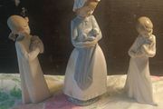 Lladro and Zaphir vintage porcelain figures