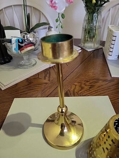 brass tealight