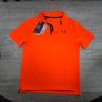 Under Armour Orange Polo Shirt Image 4