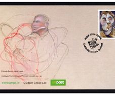 2009 Ireland The 100th Anniversary of the Birth of Francis Bacon, 1909-1992 Commemorative Stamp An Post First Day Cover (FDC)