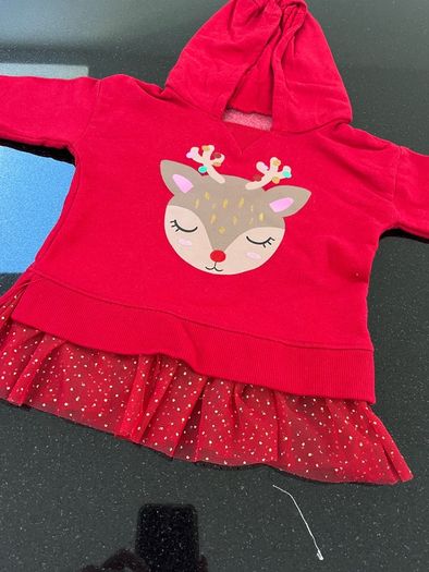 Girls Christmas Top
