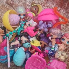 Lol golden ball and dolls