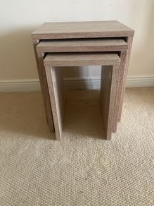 Nesting tables, set of 3