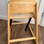 Wooden High Chair Image 5