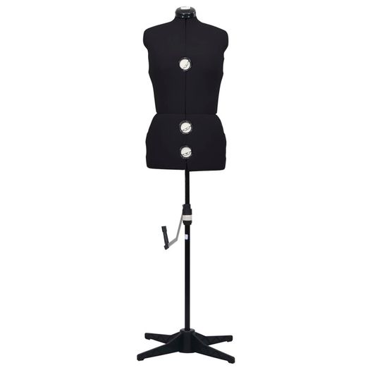 Adjustable Dress Form Female Black M Size 40-46