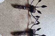 Handcrafted  industrial brutalist wall sconces