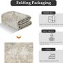 Modern Abstract Area Rug 120x170cm Beige Washable Living Room Rug Non-slip Soft Accent Carpet Area Rugs Art Floor Carpet for Living Room Bedroom Home Office Dining Room Kitchen Decor Image 4