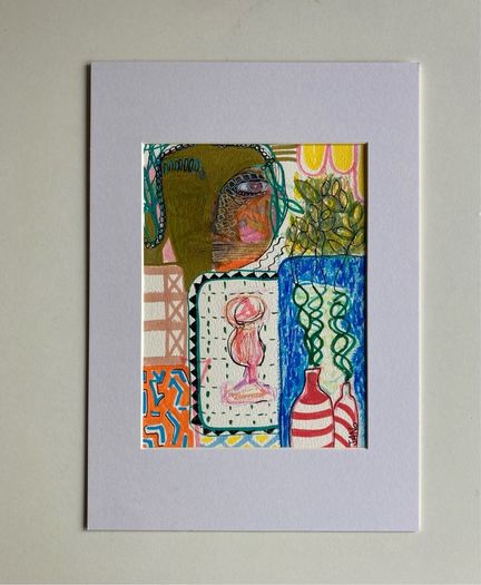 Original Art Figurative Eclectic Gift
