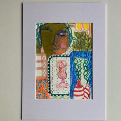 Original Art Figurative Eclectic Gift