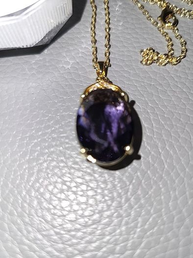 Necklace amethyst