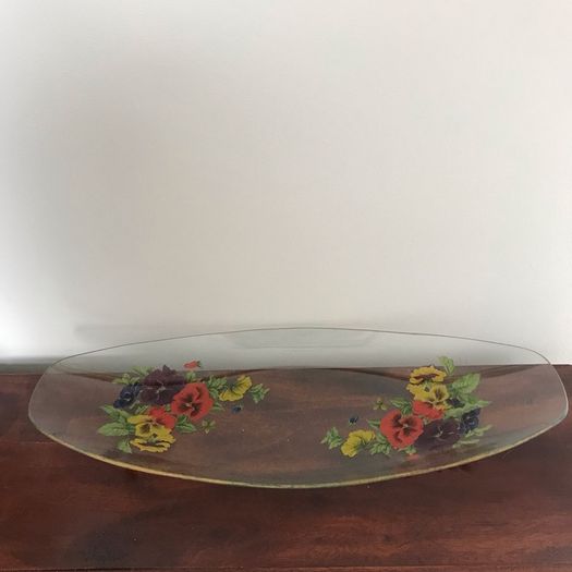 Glass dish