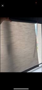 2 grey window blinds-as good as new