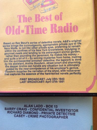 Old Time Radio Shows on CD's. MP3