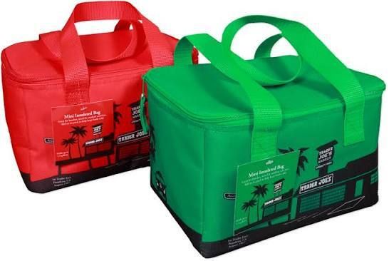 Trader Joes Red Lunch Bag