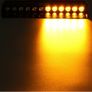 12V 12 LED 12W Yellow Car Vehicle Emergency Strobe Flash Warning Light Flashing Lights Image 4