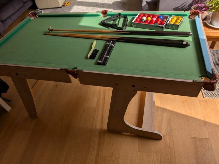 Hy-pro snooker table 152cm x 76cm