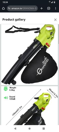 3 in 1 blower, vacuum, mulcher leaf blower
