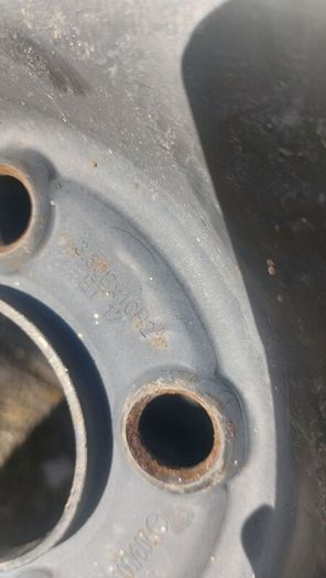 Mercedes w209 spare wheel