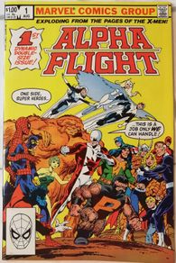 Alpha Flight #1 First issue of series by John Byrne (Key Issue - 1983)