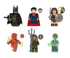 [6-Pack] Justice League DC Comics Minifigure Bundle