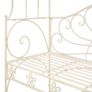 Garden Bench 122 cm Iron Antique White Image 3