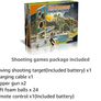 Shooting Games for Kids Air Popper Guns with Moving Shooting Target, 2 Air Shooting Toy Guns 24 Soft Foam Balls Image 8