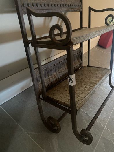 Shelf and towel rail