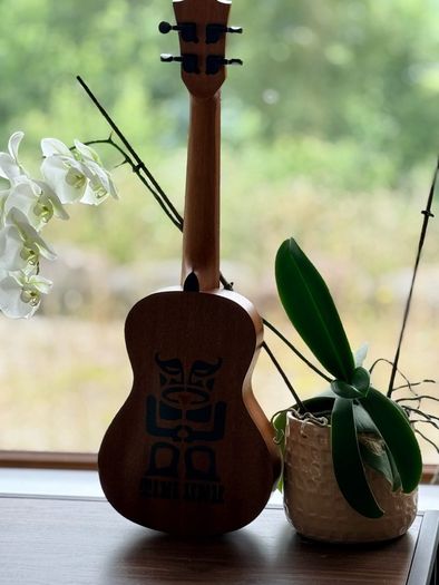 Ukulele with Free Tuner and Case