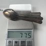 Vintage Set Of Sterling Silver Spoons By Cooper Brothers 77.5g Image 6