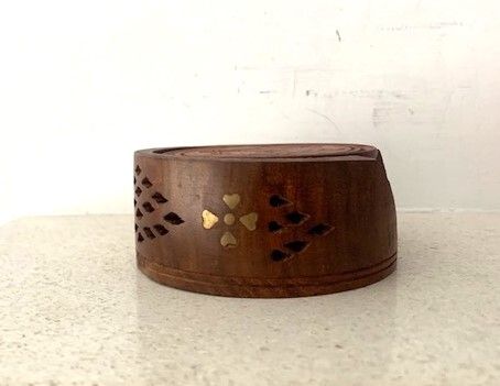 Vintage Handmade Wooden Coasters