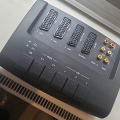 Scart 3 way switching unit